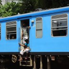 O comboio para Kandy