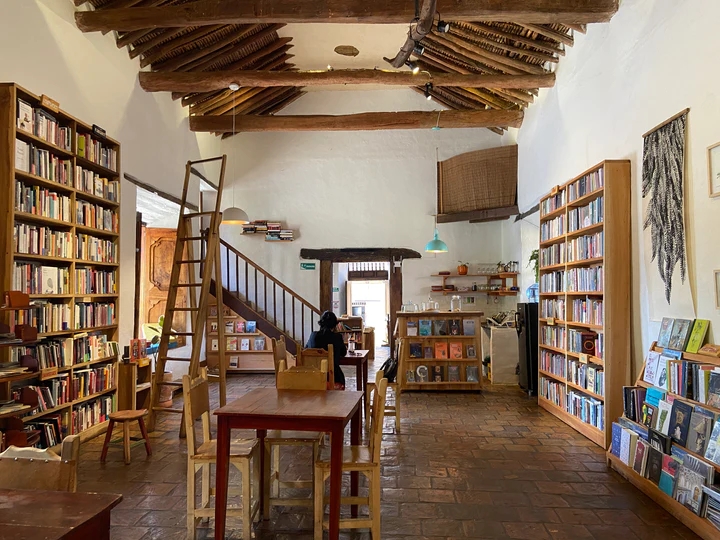 Book shop, Barichara, Colombia