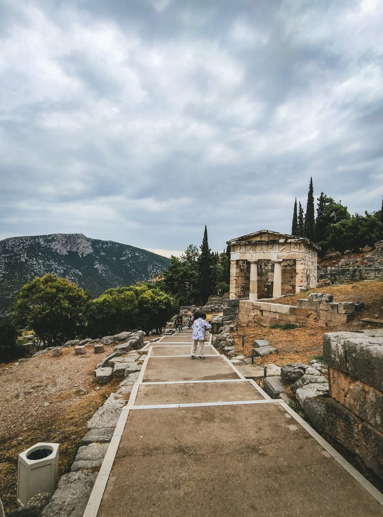 vistas do Tesouro dos Atenienses