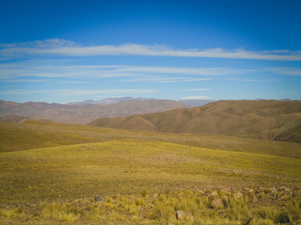 Paisagem na estrada para Iruya