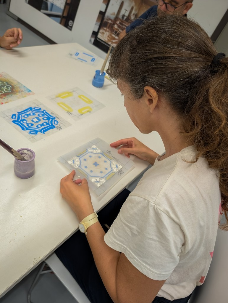 Pintura de azulejo; Escola de Artes e Oficios de Ovar